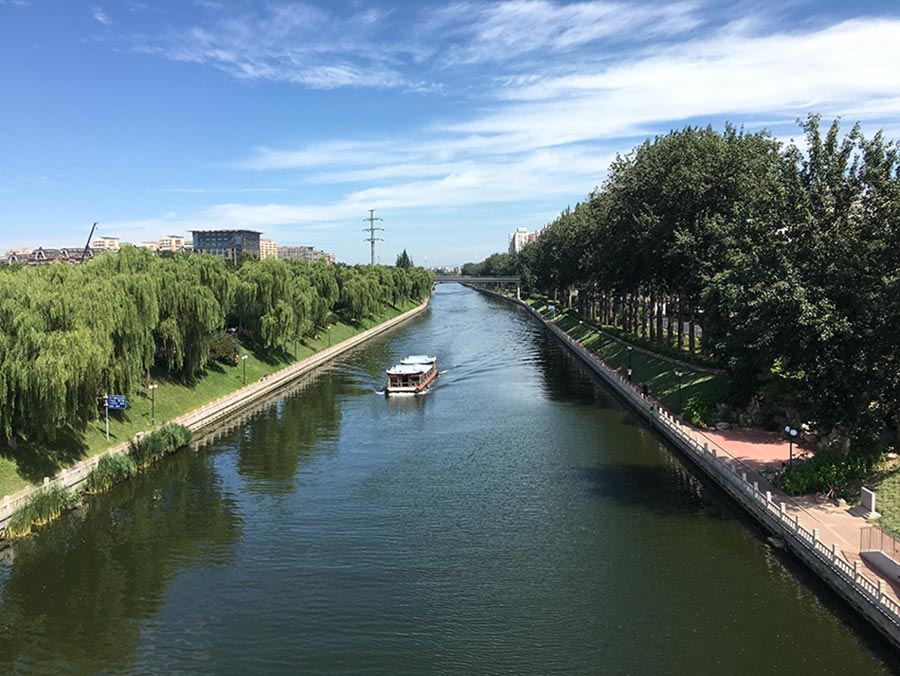 北京市城市河道保洁及绿化维护